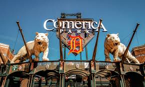 comerica park sighn
